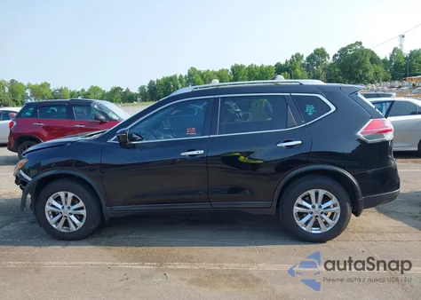 2016 Nissan Rogue Sv z USA, uszkodzony, nr VIN KNMAT2MT3GP645190